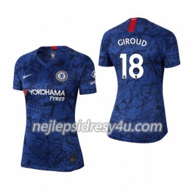 Fotbalový Dres Chelsea Olivier Giroud 18 Dámské Domácí 2019/20
